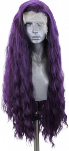12.25.03_Wig (long, purple, lace front)
