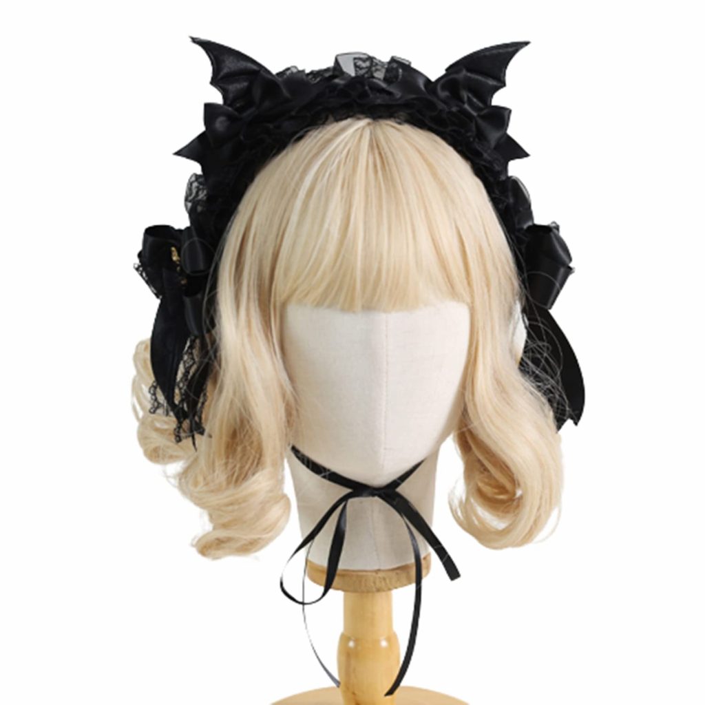Headband (black, lolita) (SG-1558)