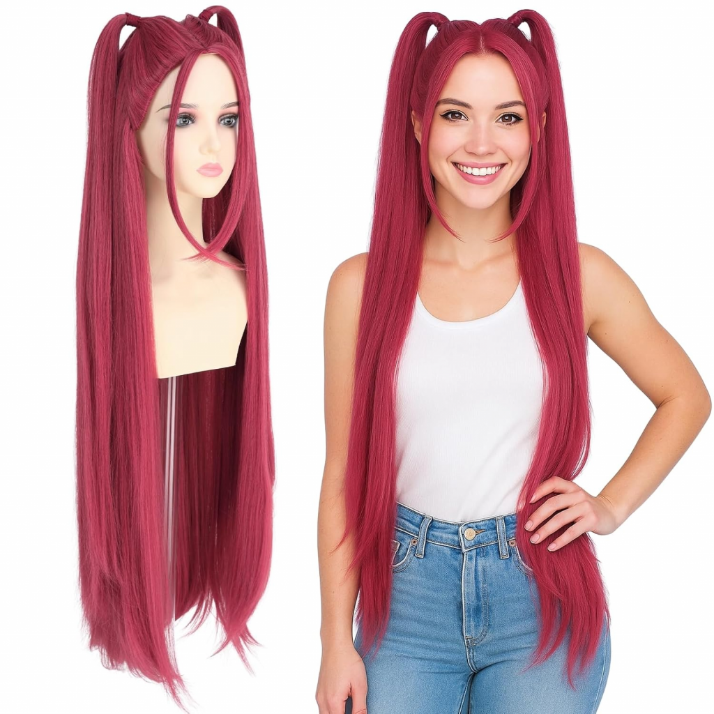 Wig (red, long, straight) (SG-1631)