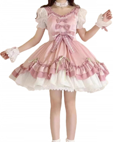 08.05.01_Dress (pink and white, lolita)