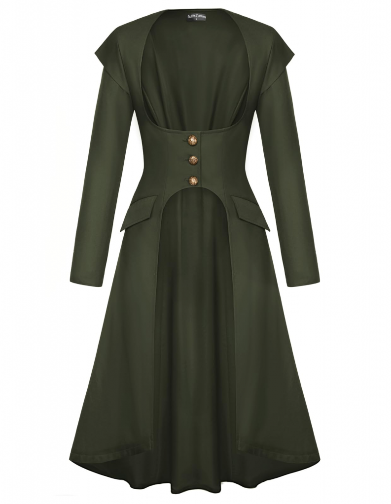 Overcoat (green, steampunk) (SG-1450)