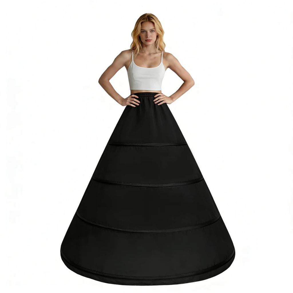 Crinoline (black, 4 hoop) (SG-1810)