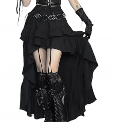 07.36.02_Hi-Lo Skirt (black, goth)