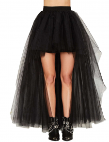 07.36.01_Hi- Lo Skirt (black, tulle)