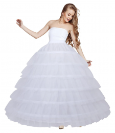 05.02.07_Crinoline (white, 6 hoop)