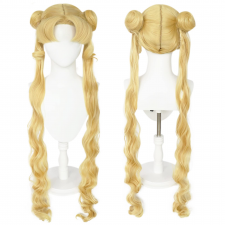 12.13.11_Blond Wig (styled pigtails)